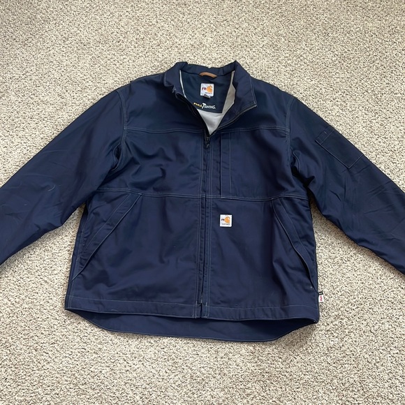 Carhartt FR Full Swing, Navy, Mens XL jacket - Picture 3 of 16
